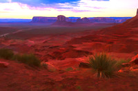 Monument Valley Abstract  Sunrise
