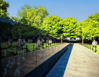 Korean War Memorial Reflection