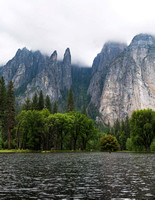 Yosemite Foggy Spires